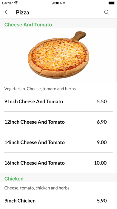 Al Pacinos Pizza House Ltd. Screenshot