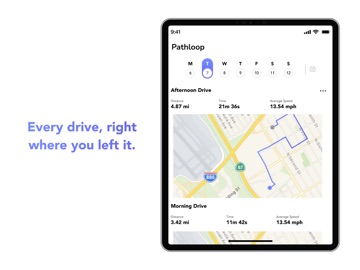 Pathloop: Drive Route Tracker iPad screenshot