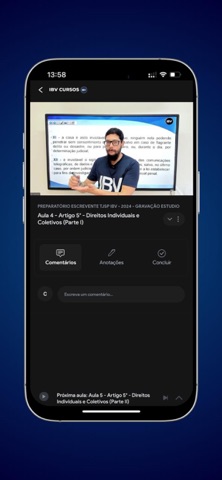 IBV Cursos screenshot