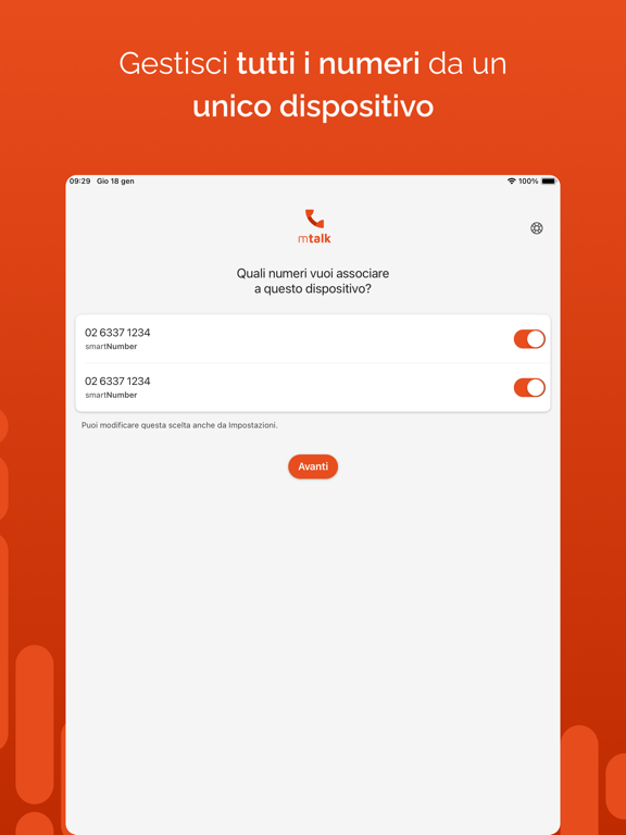 mTalk iPad screenshot 5 - Productivity app