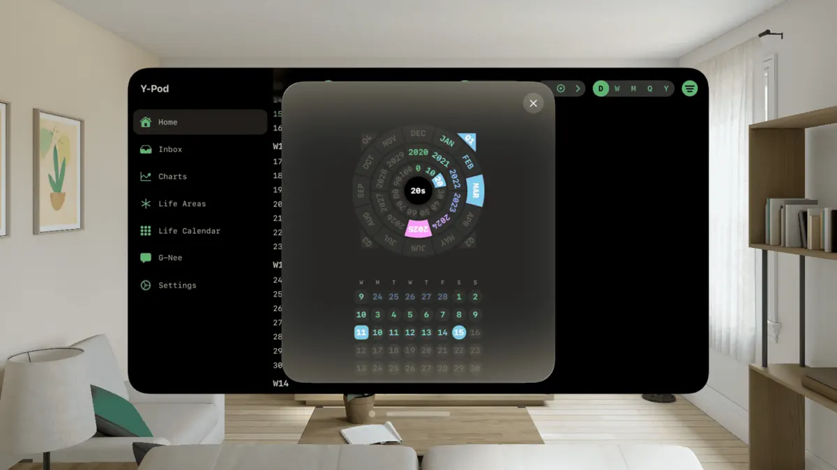 Y-Pod: AI Goal Planning Center screenshot 2