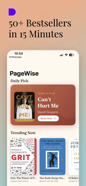 PageWise: Book Summaries screenshot 1