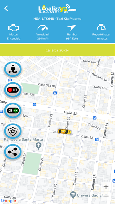 Localizaya Online Screenshot