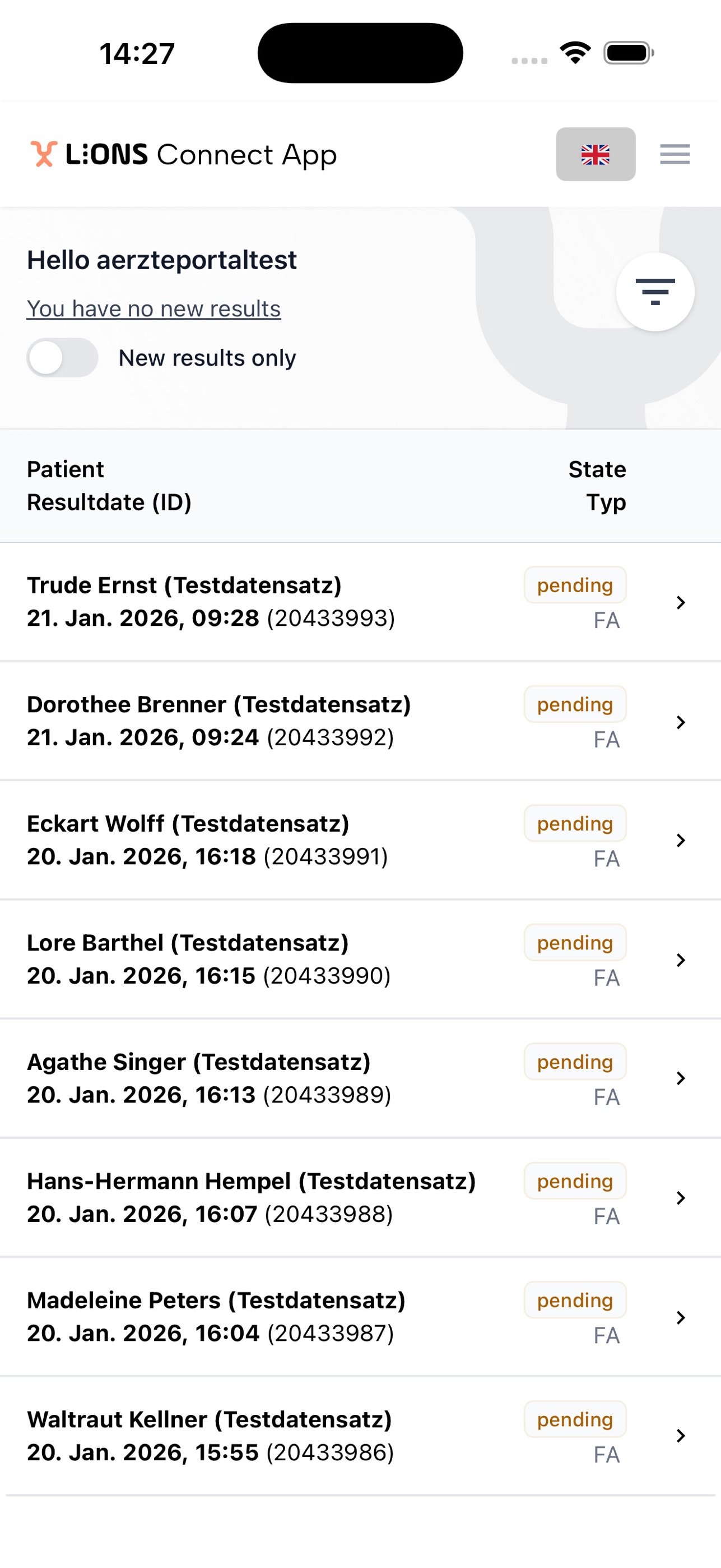 Screenshot 2 of LIONS Connect App