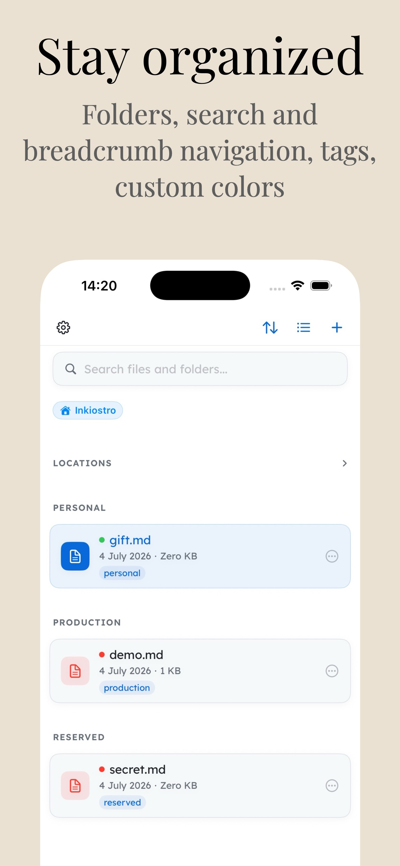 Inkiostro: Markdown Editor screenshot 8