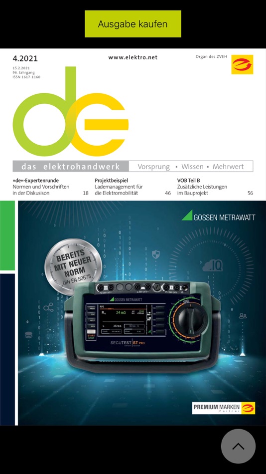 #2. de Kiosk (iOS) Podle: Hüthig GmbH