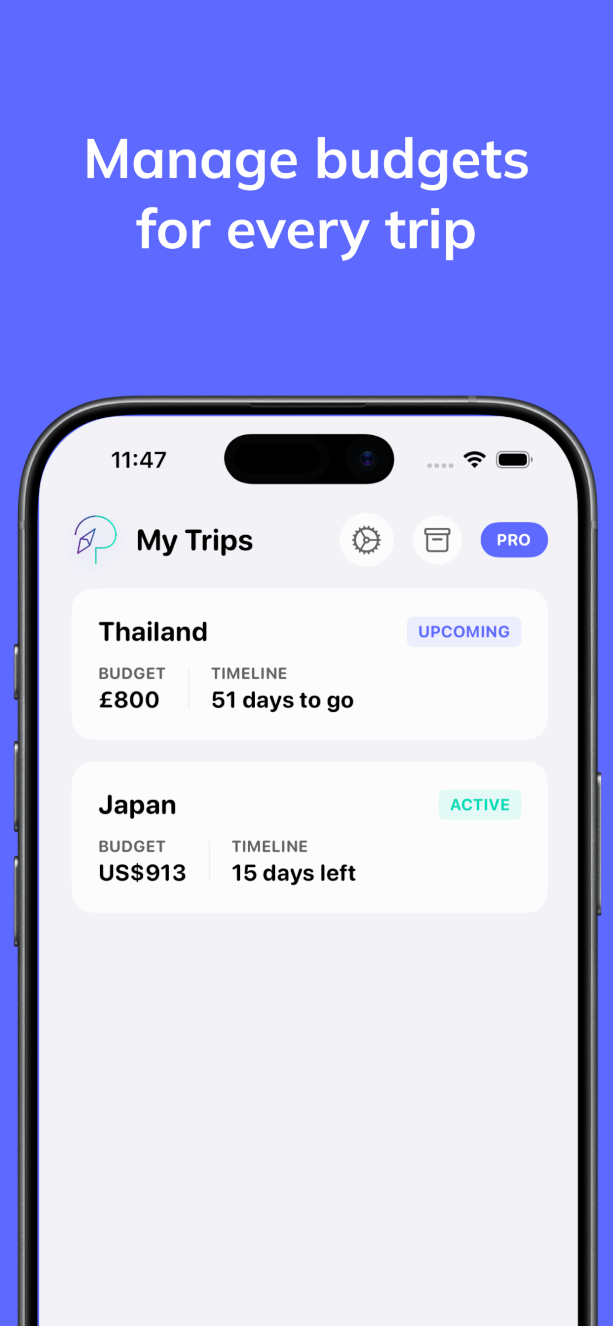 Vacation Budget: Trip Expenses screenshot 5