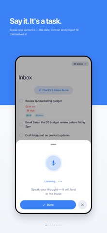 NextThing: GTD To-Do List Screenshot 1 of 8