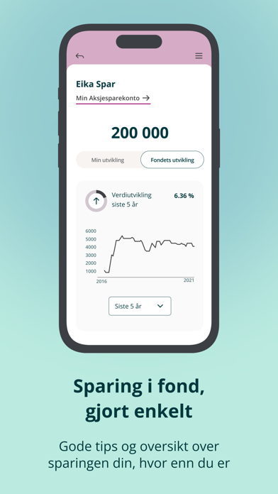 Eika Mobilbank Screenshot