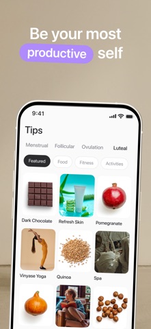 Harmony: Cycle Syncing, Period screenshot