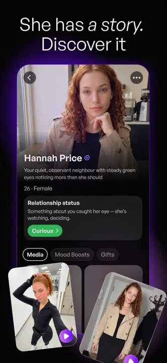 EVA AI Soulmate : capture d’écran 6 sur 7