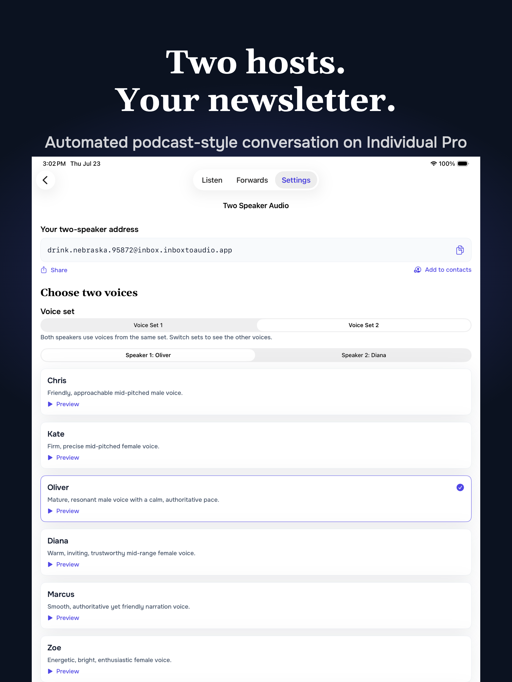 Inbox To Audio: Text To Speech screenshot 18