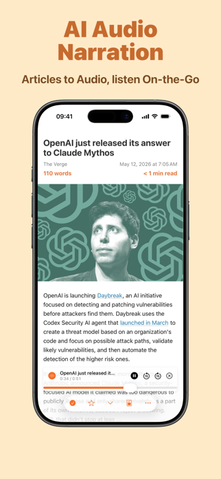 PoweReader-AI RSS Reader Screenshot 4 of 9