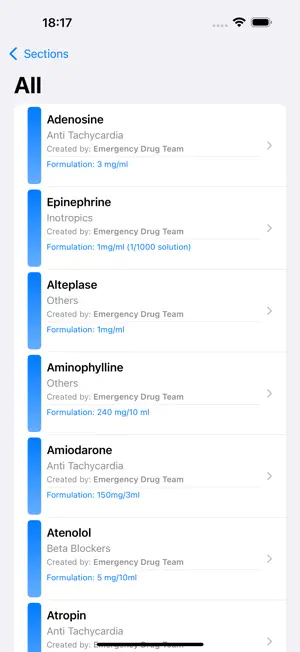 Emergency Drugs screenshot 2