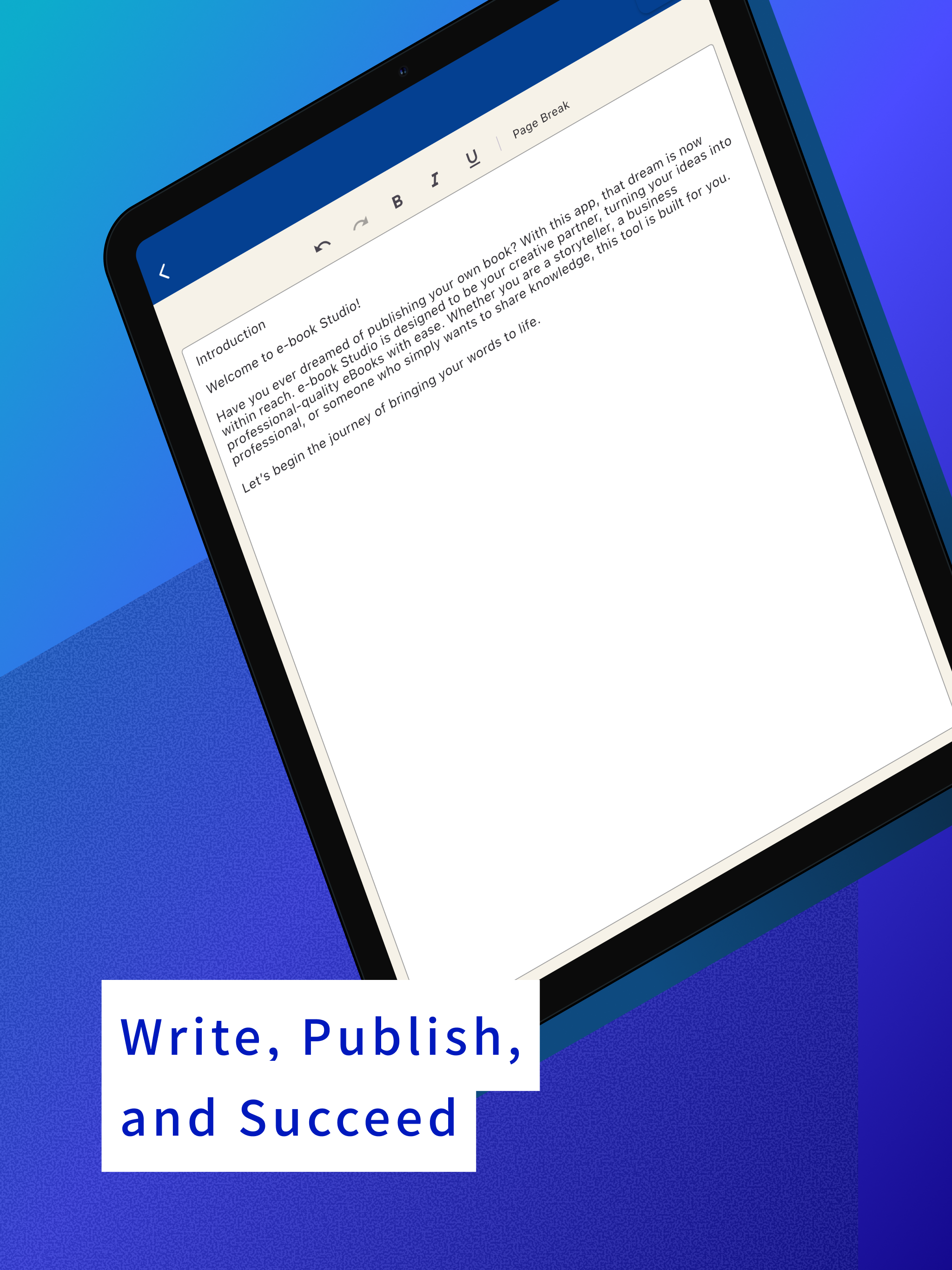 eBook Studio: Create & Publish
