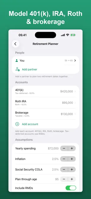 Retirement Calculator Nest Egg screenshot 3