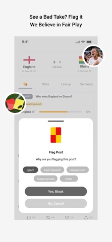 LeagueBook: Live Sports Chat screenshot