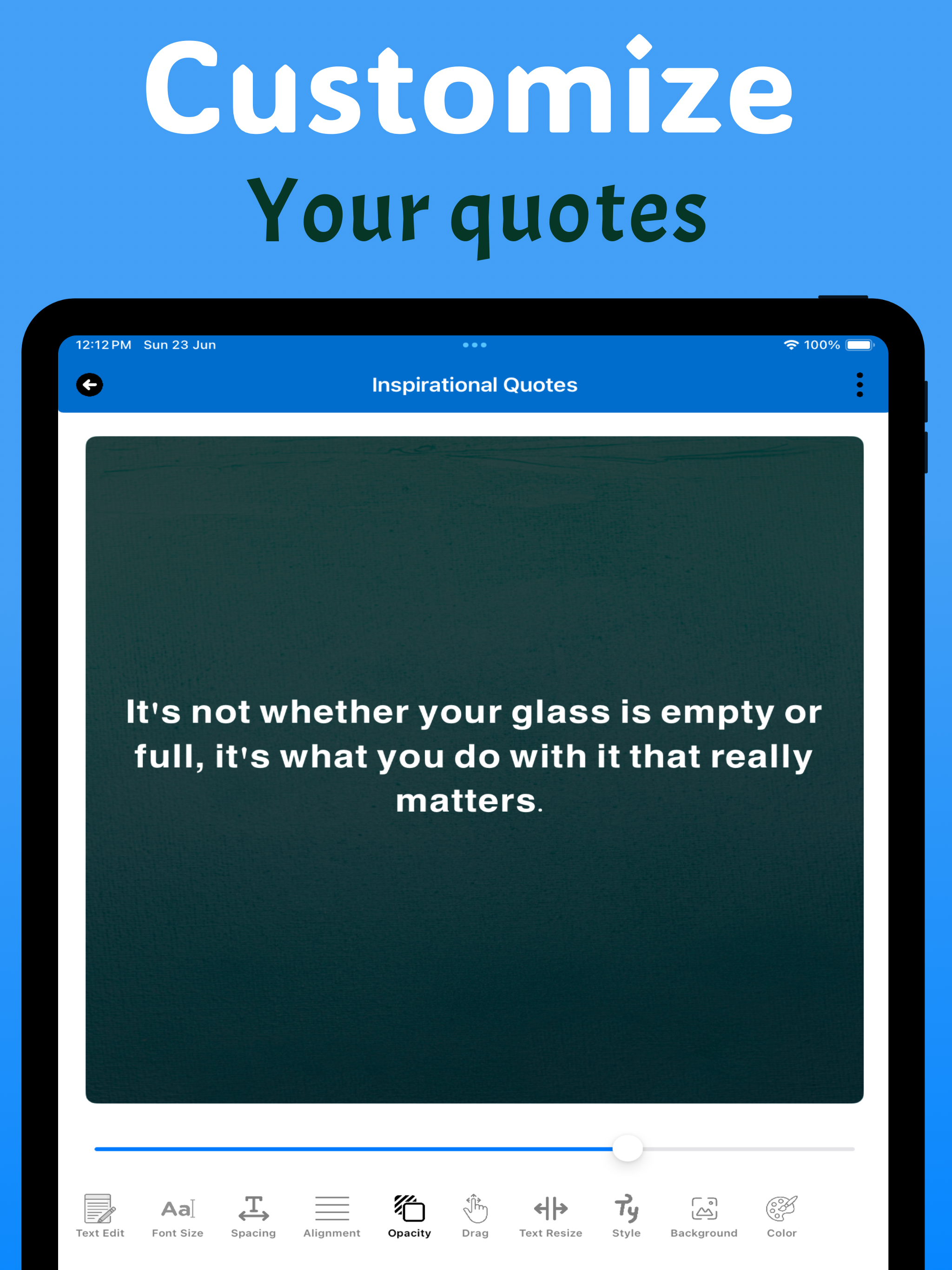 Inspiration - daily quote *