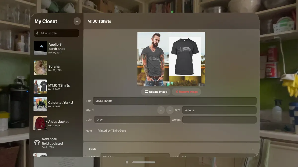 What's in My Closet screenshot 1