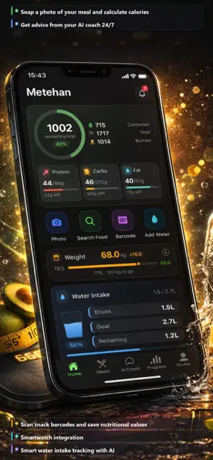 FitWithAI: AI Calorie Track screenshot 1