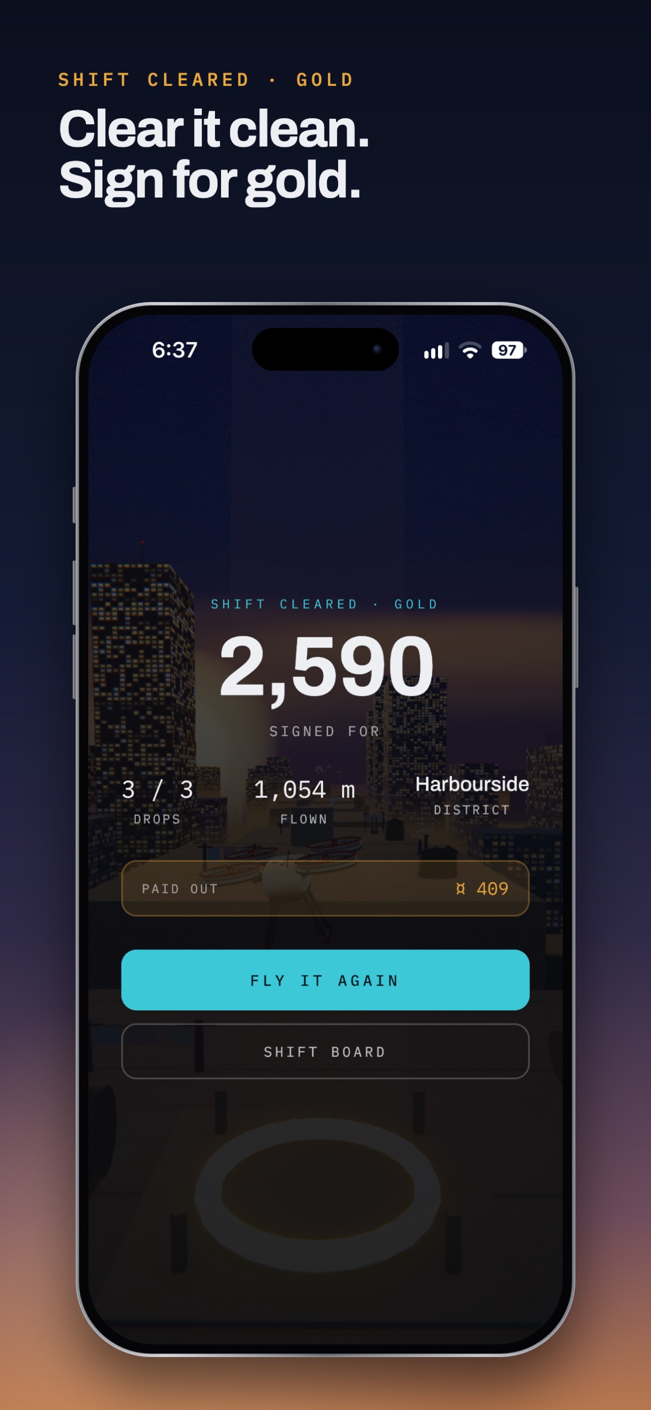 Screenshot 5 of TumblePost: Drone Game