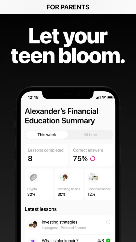 #7. Bloom: Learn to Invest (iOS) 由: Contour Labs, Inc.
