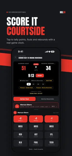 Kolvo: League Scorekeeper screenshot 2