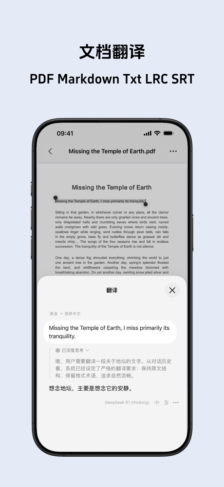 MiiTrans - AI 翻译助手截图 6