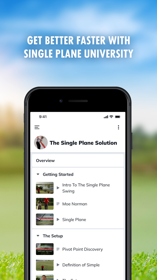 #2. Single Plane Academy (iOS) 由: Todd Graves Golf School LLC