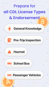 CDL Prep Test 2026: Drivers ed screenshot