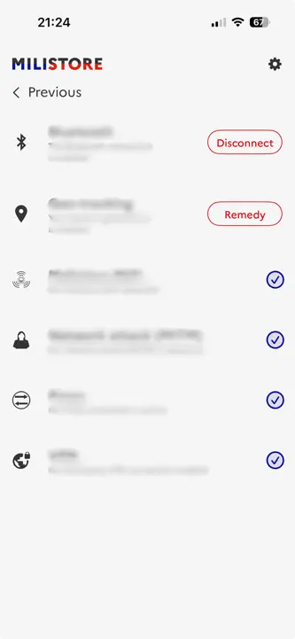 Milistore screenshot 5