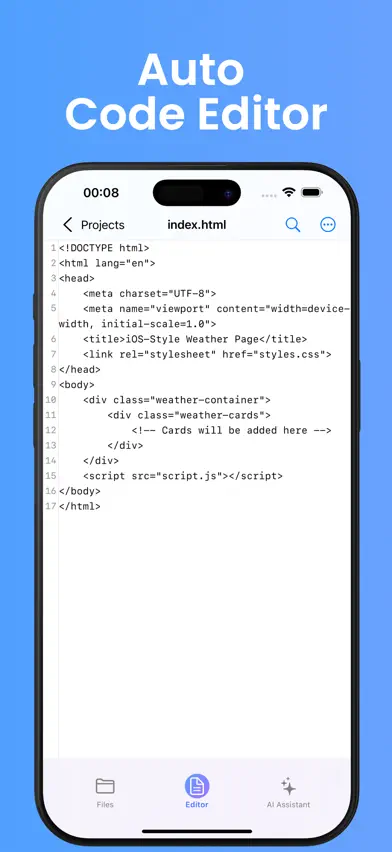 RootCoder-Vibe Coding on Mobi screenshot 3