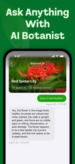 Screenshot von Plant Identifier - Plants AI auf dem iPhone 3