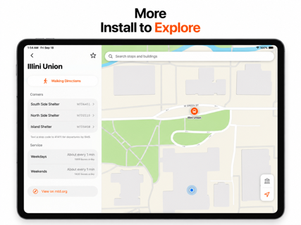Illini Bus for CUMTD screenshot 7