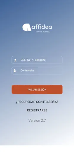 Captura de pantalla de Affidea Clínicas España en iPhone 1