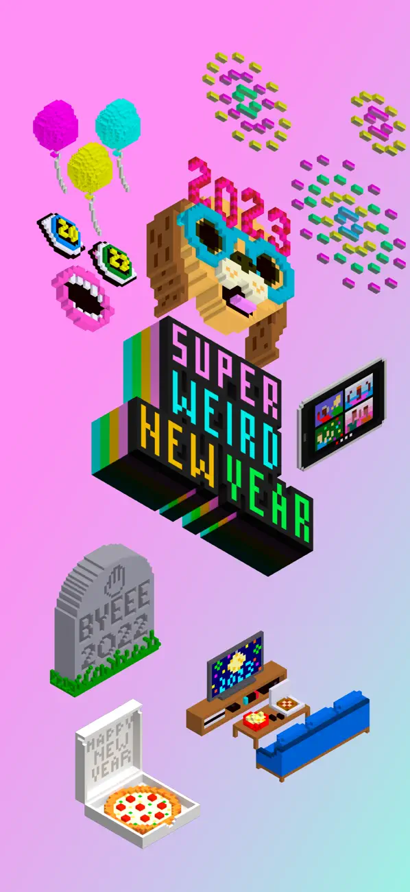 Screenshot #1 pour Super Weird New Year