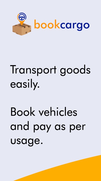 Bookcargo: To transport goods