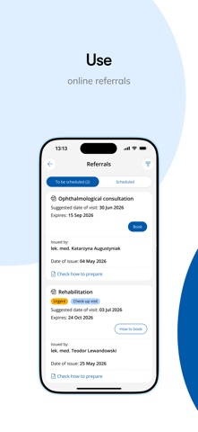 Portal Pacjenta LUX MED screenshot