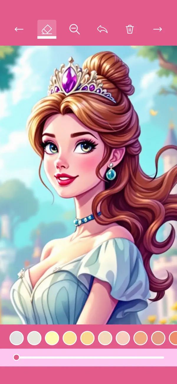 Screenshot #3 pour Princesse jeu de livres à colo