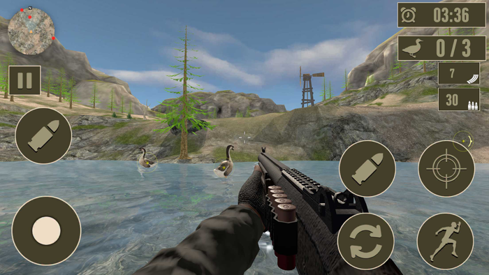 Wild Duck Hunter Shooting Game