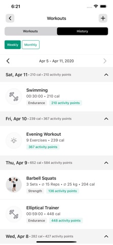 My MORE App screenshot