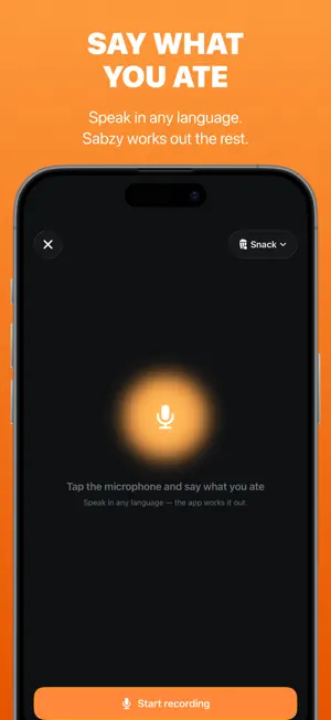 Sabzy: AI Calorie Counter screenshot 3