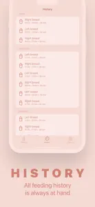 Baby Feeding Tracker: Pump log screenshot #4 for iPhone