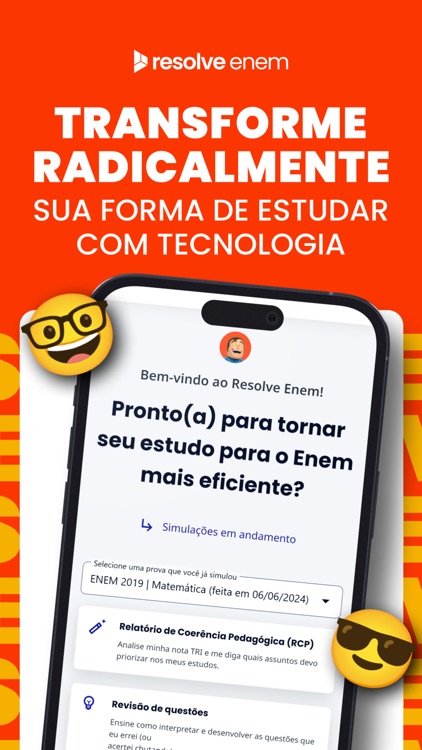 Resolve Enem | Provas e TRI