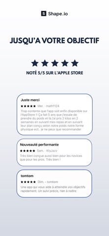 Shape.io - Muscu & Nutrition screenshot