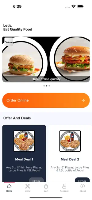 Khan's Pizza screenshot 1