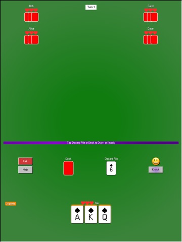 Treinta y Uno - 31 Card Game iPad screenshot
