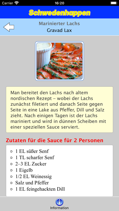 Screenshot #2 pour Schweden - 13 typische Rezepte