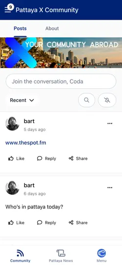 Скриншот Pattaya X Expat на iPhone 2