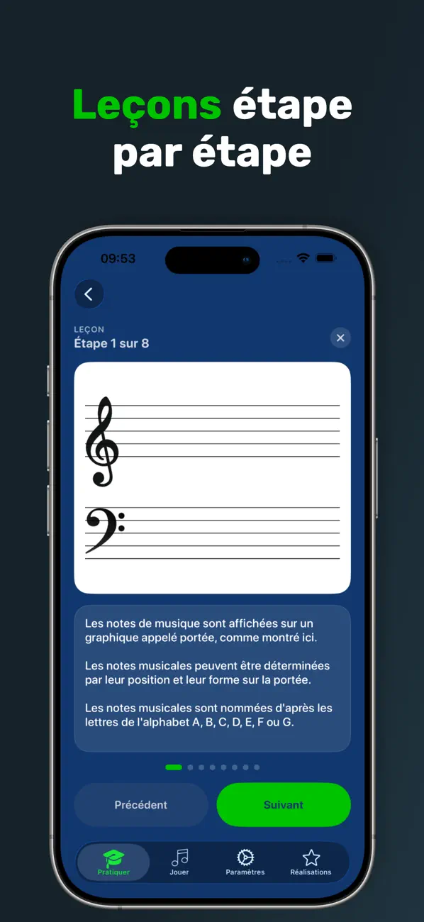 Screenshot #3 pour NoteRacer : Déchiffrage Piano